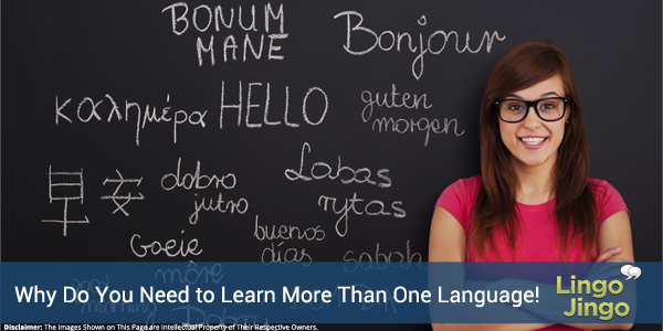 Why Do You Need to Learn More Than One Language - Lingo Jingo